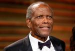 Sidney Poitier ses her til Oscar-fest i 2014.  Foto: Danny Moloshok/Ritzau Scanpix