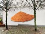 Er en paneret fisk god kunst? Torben Ribes filet skal efter planen snart op at hænge i Aabenraa, selvom lokalpolitiker er imod idéen. Credit: Torben Ribe Foto: Torben Ribe
