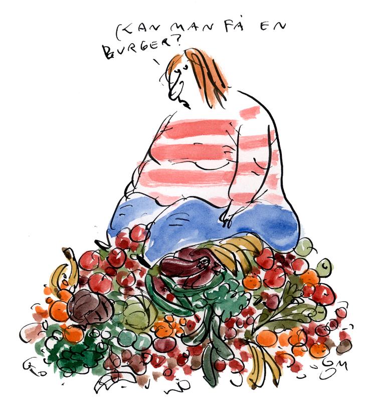 Arkivtegning  Mette Dreyer