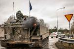 I følge den svenske avis Expressen har Rusland siden december hævet antallet af offensive militære skibe i Østersøen fra et enkelt til seks. Skibene kan angiveligt rumme mellem 150 og 200 soldater og 10 kampvogne. Foto: Karl Melander/Ritzau Scanpix