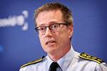 Rigspolitichef Thorkild Fogde undlod på pressemøde at fortælle, at det var frivilligt for minkavlerne at aflive mink i den såkaldte zone 3. Foto: Jens Dresling