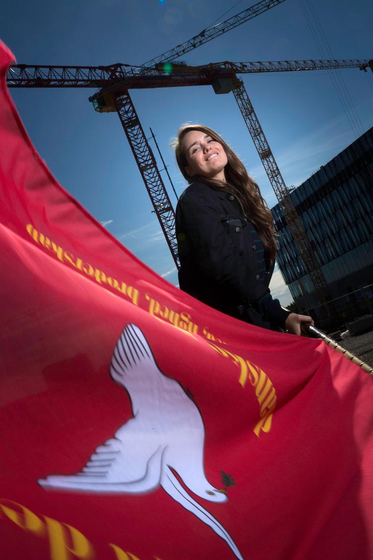Cecilie Nielsen går i dybden med den danske arbejderbevægelses historie. Det er en god idé.  Foto: Bjarne Bergius Hermansen