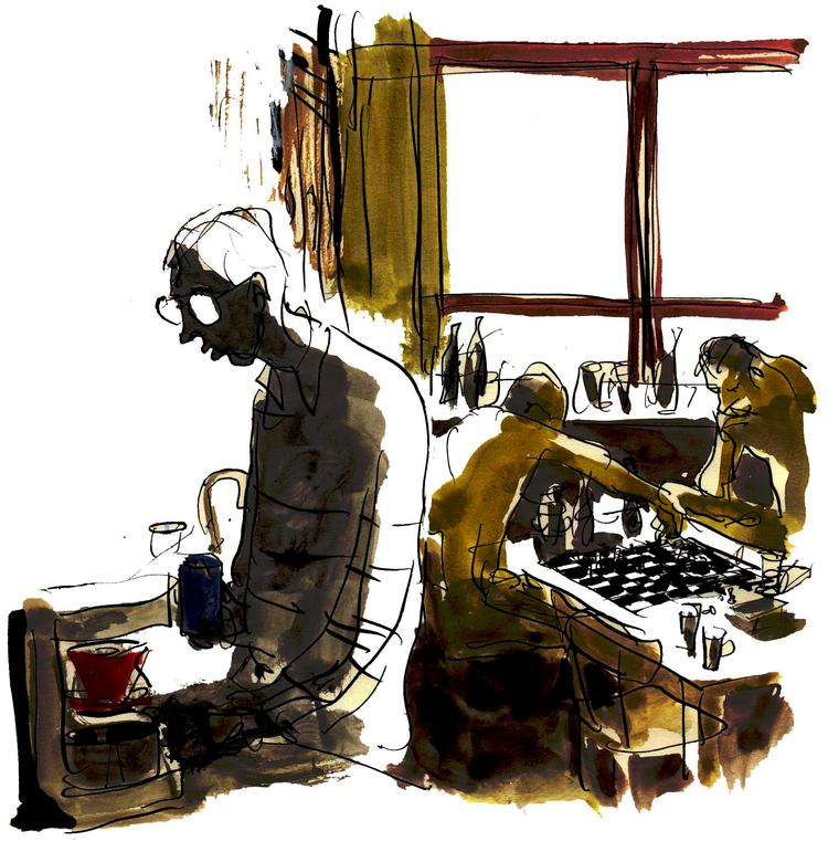 Arkivtegning Mette Dreyer