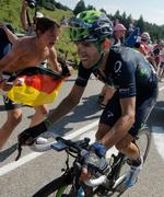 Alejandro Valverde var flere gange en af favoritterne til at vinde Tour de France, men det lykkedes ham aldrig. Foto: Laurent Cipriani/Ritzau Scanpix