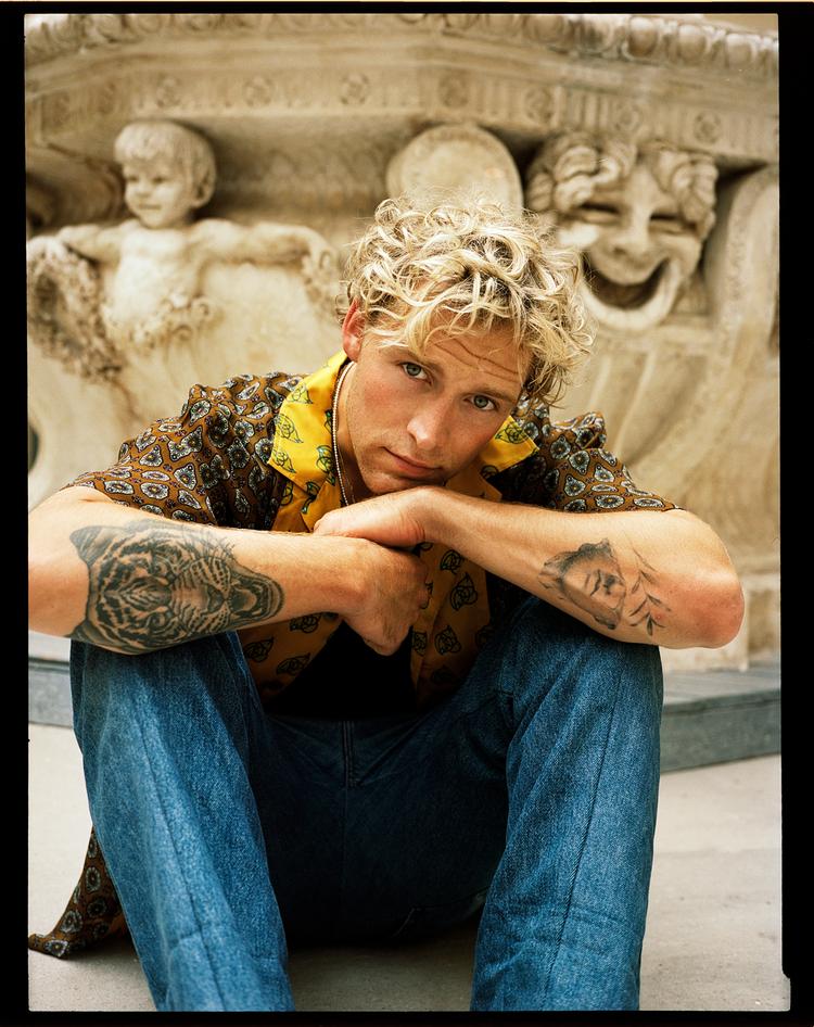 Popstjernen Christopher trådte i karakter, da han viste selvironi i 'Natholdet'. Nu fylder han 30. Foto: Petra Kleis 