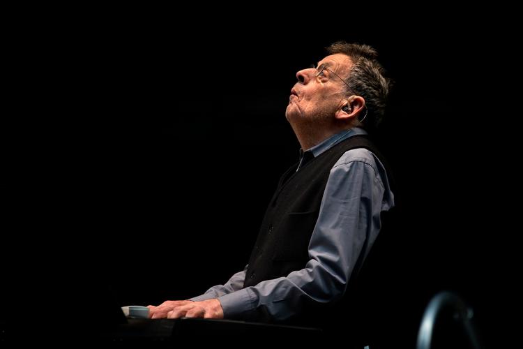 Philip Glass gav koncert i Helsingør under Click Festival 2016. Foto: Finn Frandsen