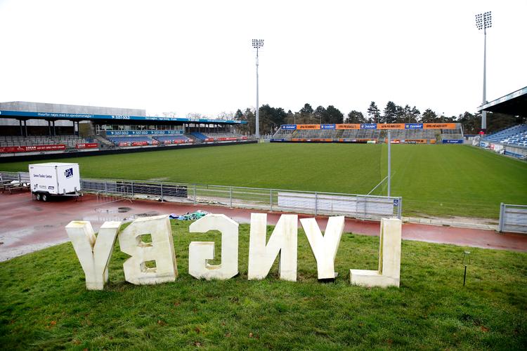 Når det nye stadion står færdigt, vil det med plads til 6.500 tilskuere og overdækkede tribuner opfylde superligakravene. Foto: Jens Dresling