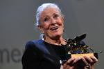 Vanessa Redgrave modtog i 2018 en æresguldløve ved filmfestivalen i Venedig.  Foto: Vincenzo Pinto/Ritzau Scanpix