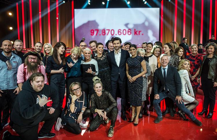 Hvert år afholdes Danmarks Indsamling, som samler penge ind til velgørenhed. I år er temaet 'Hjælp coronakrisens børn'. I 2016 blev der samlet næsten 100 millioner kroner ind. Foto: Mogens Flindt/Ritzau Scanpix