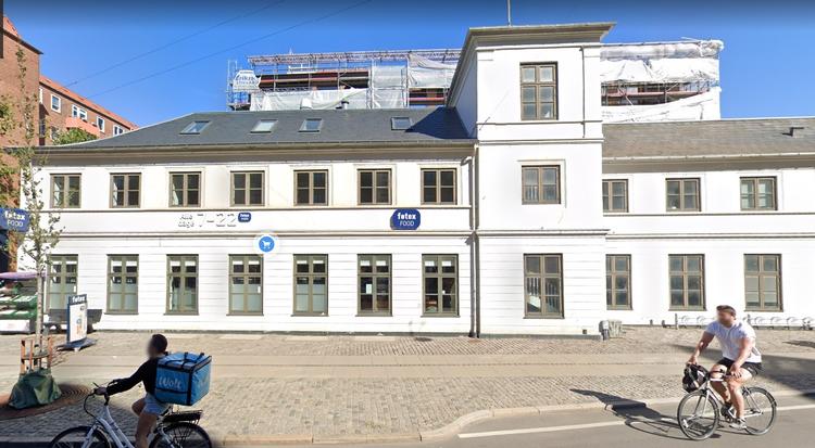 Røveriet ramte en Føtex-butik på Amagerbrogade. 