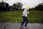 Maratonløbere træner ofte alene. Her er det 75-årige David Cohen, der begyndte at løbe som 69-årig og har løbet mange maratonløb siden. Arkivfoto Emma Sejersen