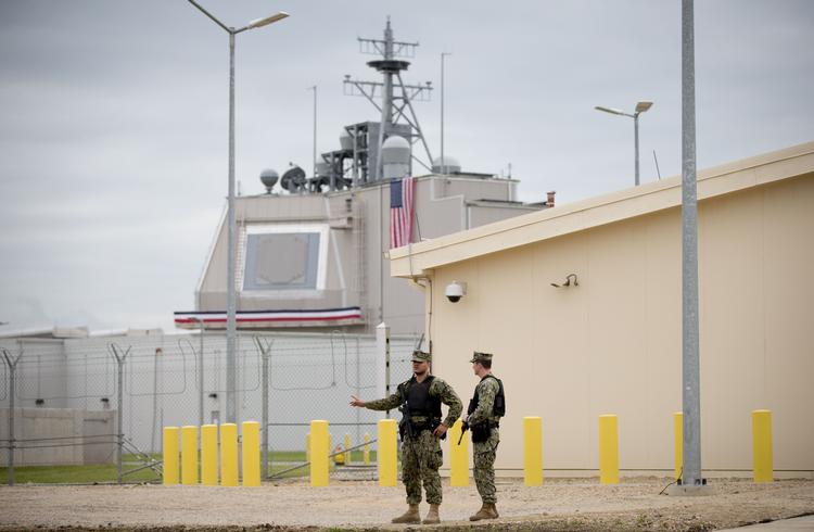 Militærbasen i Deveselu i Rumænien indgår i Nato's missilbeskyttelsessystem Aegis.  Foto: Kay Nietfeld/Ritzau Scanpix