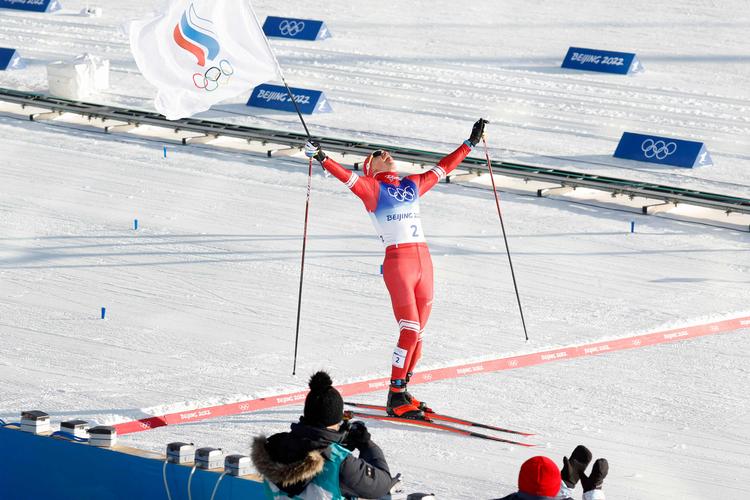 Alexander Bolsjunov var helt suveræn, da han søndag vandt mændenes skiathlon ved vinter-OL i Kina.  Foto: Odd Andersen/Ritzau Scanpix