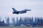 F-16-fly kan blive sendt til Bornholm som en del af »afskrækkelsen« af Rusland. Foto: Finn Frandsen