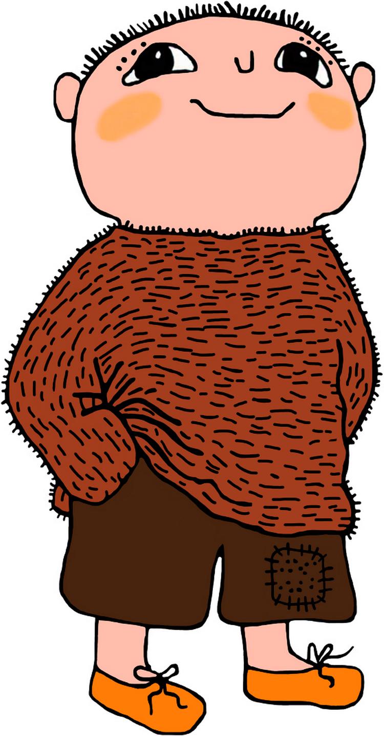 I år er det 50 år siden, første bog i nu afdøde Gunilla Bergströms populære børnebogsserie om Alfons Åberg udkom.  Illustration:  Gunilla Bergström/Rabén & Sjögren