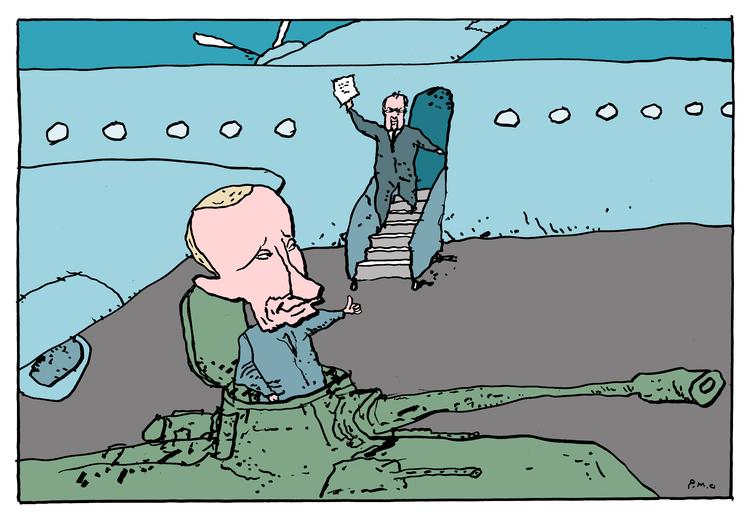 Arkivtegning  Per Marquard Otzen