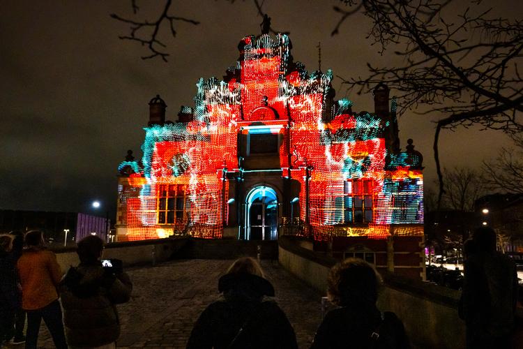 Værket 'Fluctus' af Mads Buus og Alexander Valentino Clerici. Foto: PR