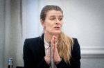 Åbent samråd med kulturminister Ane Halsboe-Jørgensen om regeringens holdning til det officielle Danmarks deltagelse i henholdsvis de olympiske vinterlege i Beijing og verdensmesterskaberne i fodbold i Qatar, afholdes på Christiansborg, onsdag den 9. februar 2022.. (Foto: Liselotte Sabroe/Ritzau Scanpix)   Foto: Liselotte Sabroe/Ritzau Scanpix