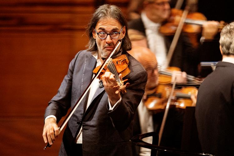 Leonidas Kavakos leverer et overvældende eksempel på, hvor godt en violin kan klinge.  Arkivfoto Finn Frandsen