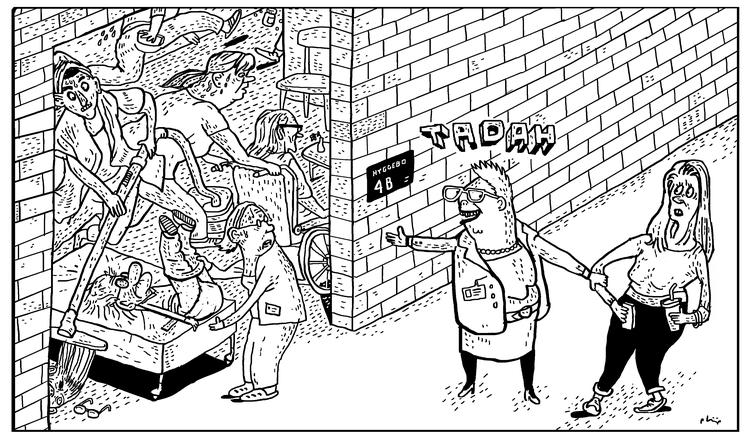 Tegning Philip Ytournel
