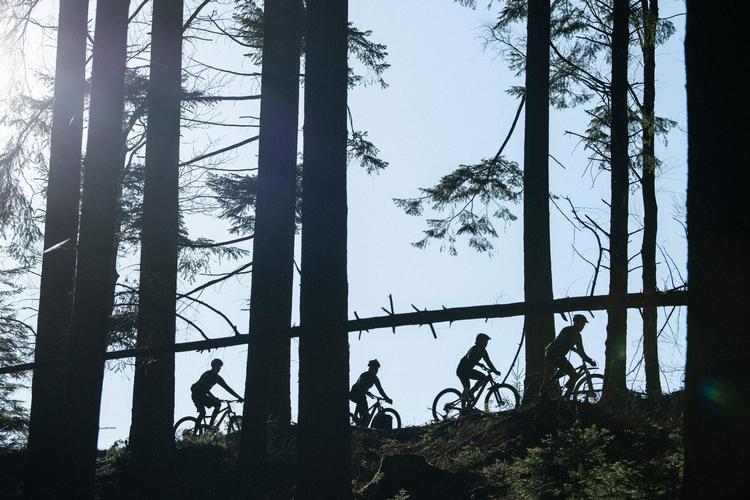 Motion som f.eks. mountainbiking er vigtig i kampen for at bevare muskelmassen, mens man taber sig. Arkivfoto Joachim Ladefoged