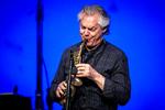 Jan Garbarek fotograferet da han spillede med sin supergruppe på Copenhagen Jazz Festival i Tivoli i 2017. Foto: Anders Rye Skjoldjensen