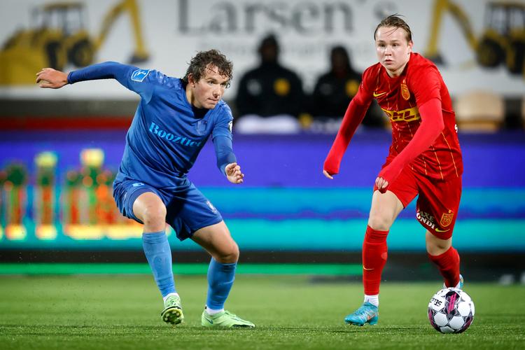 22-årige Joe Bell har fået stor ros for sine præstationer i norske Viking. Nu skal den krølhårede newzealænder vise sig frem i Brøndby, og han fik en god debut med en 2-0-sejr over FC Nordsjælland. Foto: Jens Dresling