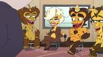 Hormonmonstrene fra 'Big Mouth' er en hovedingrediens i den nye voksenanimationsserie 'Human Resources'. Her til medarbejderseminar, hvor de skal lære ikke at bolle åbenlyst på fællesarealerne. Foto: Netflix