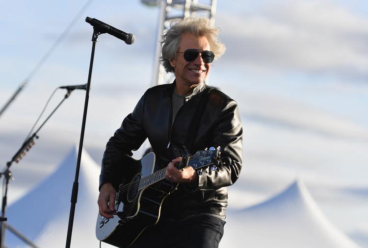 Ved den seneste valgkamp i Amerika stillede Jon Bon Jovi flittigt op for at støtte Joe Biden.  Foto: Angela Weiss/Ritzau Scanpix