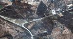 Satellit-foto af den russiske konvoj, som nærmer sig Kijev.
 Foto: Maxar Technologies/Ritzau Scanpix
