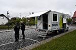    Udrejsecenter Kærshovedgård skal beholde udviste, efter der blev sagt nej til udrejsecentret på Langeland. I nabobyen Bording er folk utrygge og ønsker sig mere politi i området. Lokal politistation i Bording.   Foto: Ernst van Norde