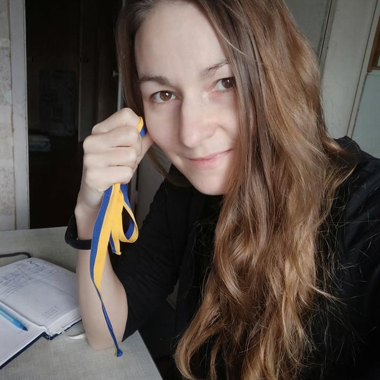 35-årige Anna Pantyukhova fra Kyiv. Privatfoto. 