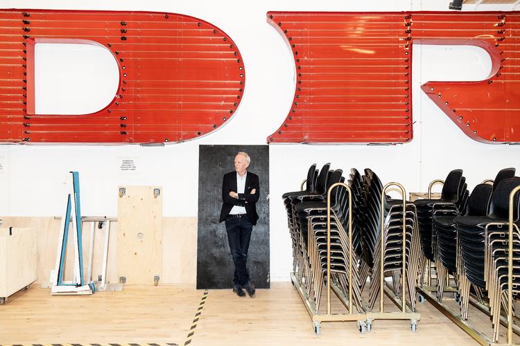 DR's kulturdirektør Henrik Bo Nielsen er glad for tilkendegivelsen fra justitsministeren, men hvor initiativet til at finde den højere erstatning skal komme fra, står lidt uklart.  Foto: Peter Hove Olesen