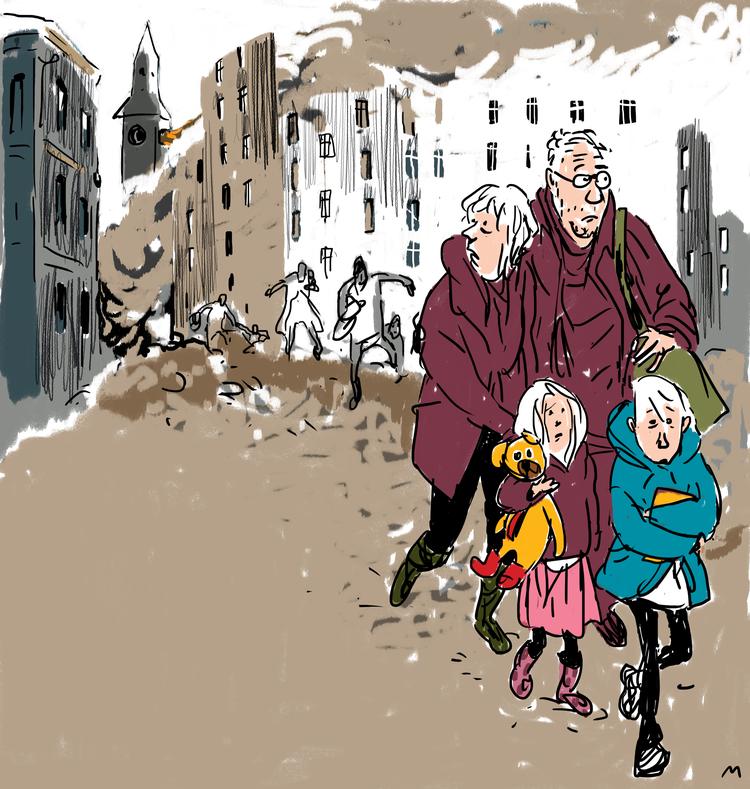 Foto: Mette Dreyer/Politiken-Tegning