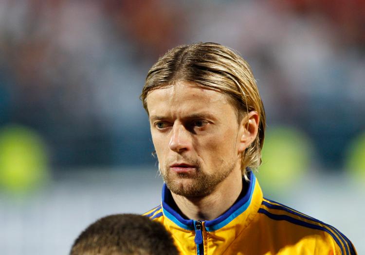 Anatoliy Tymoshchuk var i årene 2000-2016 en samlende figur på det ukrainske fodboldlandshold, men nu er han faldet i unåde. I den grad. Foto: Darko Vojinovic/Ritzau Scanpix