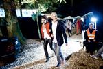   Arkivfoto fra 2012 hvor  Danser med Drenge spillede på Skanderborg Festivalen. Klaus Kjellerup til højre. Foto: Liv Høybye