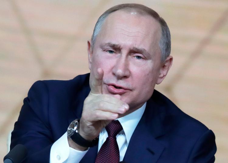 Om vestlige virksomheder, der forlader Rusland, sagde præsident Putin torsdag, at det er nødvendigt »at indføre en ekstern ledelse og herefter overdrage virksomhederne til nogen, der rent faktisk vil arbejde«.  Foto: Pavel Golovkin/Ritzau Scanpix