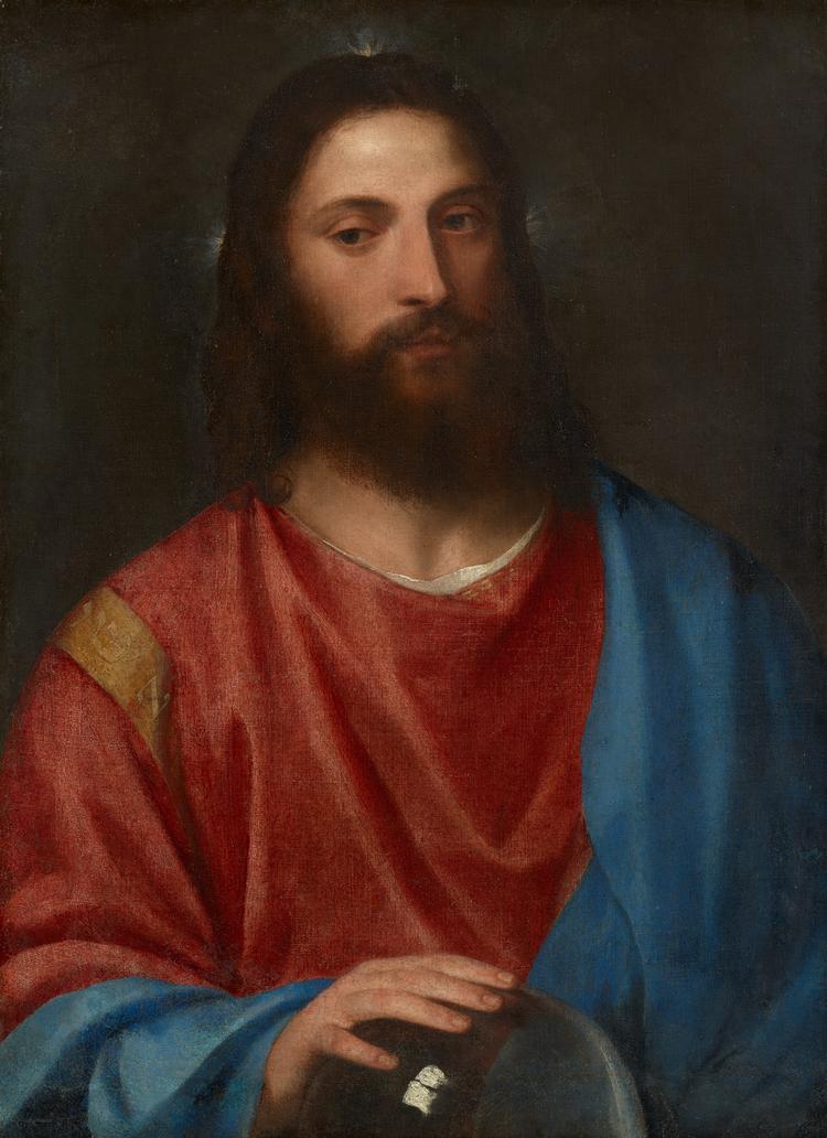 Denne afbildning af Jesus har forskere på Kunsthistorisches Museum fundet ud af med al sandsynlighed er lavet af renæssancekunstneren Tizian.  