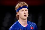 Ved OL i Tokyo sidste år røg Anders Antonsen ud i kvartfinalen. Nederlag af den slags er benzin på den 24-årige danskers bål.  Foto: Jens Dresling