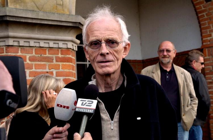 Mogens Amdi Petersen fotograferet ved byretten i Ringkøbing i 2006. Foto: Carsten Andreasen/Ritzau Scanpix