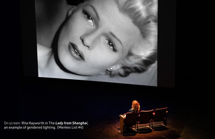 Dokumentaren har sine rødder i et foredrag, som Nina Menkes holdt på diverse filmfestivaler, og som blev en succes. Foto fra filmen. 