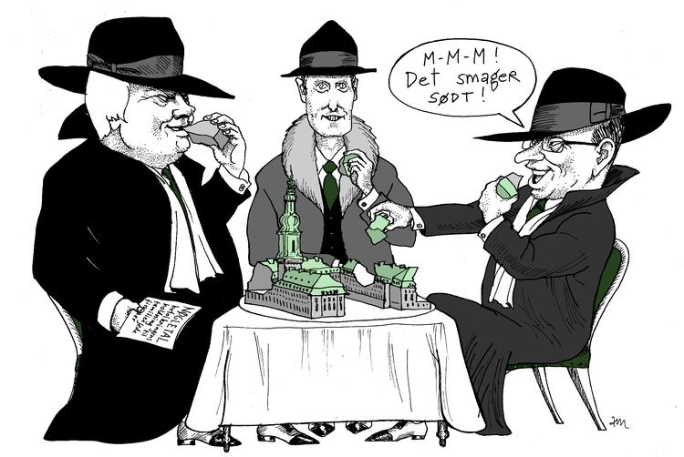 Arkivtegning Anne-marie Steen Petersen