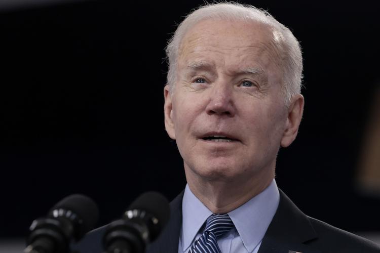 Præsident Biden - vil åbne for salg af olie fra USA's strategiske lagre for at holde de voldsomt stigende internationale priser i ro. Foto: Anna Moneymaker/Ritzau Scanpix