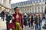Xenia Sobchak, influencer, aktivist, tv-vært og journalist, her fotograferet ved et modeshow i 2015, er en af de mange russiske Instagram-brugere, der benytter det sociale medie, selv om det er blokeret i Rusland.  Foto: Celine Gaille/Ritzau Scanpix