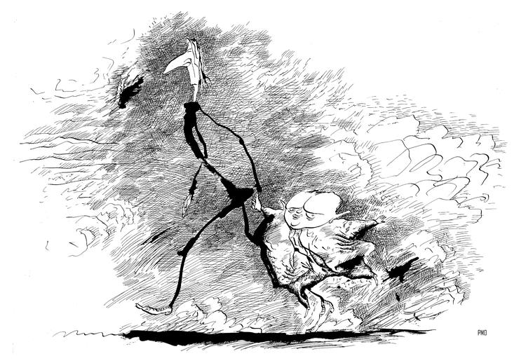 Tegning  Per Marquard Otzen