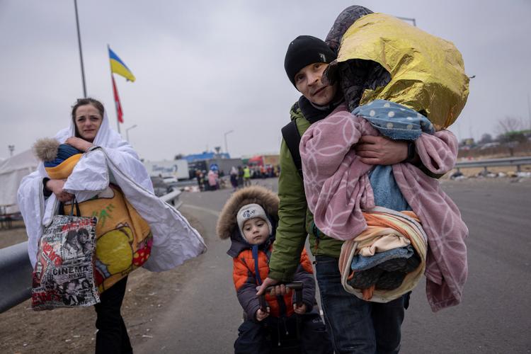 Over fire millioner ukrainere er ifølge FN flygtet ud af landet, siden krigen begyndte. Dertil kommer over 6,5 millioner internt fordrevne. Inden krigen boede 44 millioner i landet. Foto: Mads Nissen/POLITIKEN