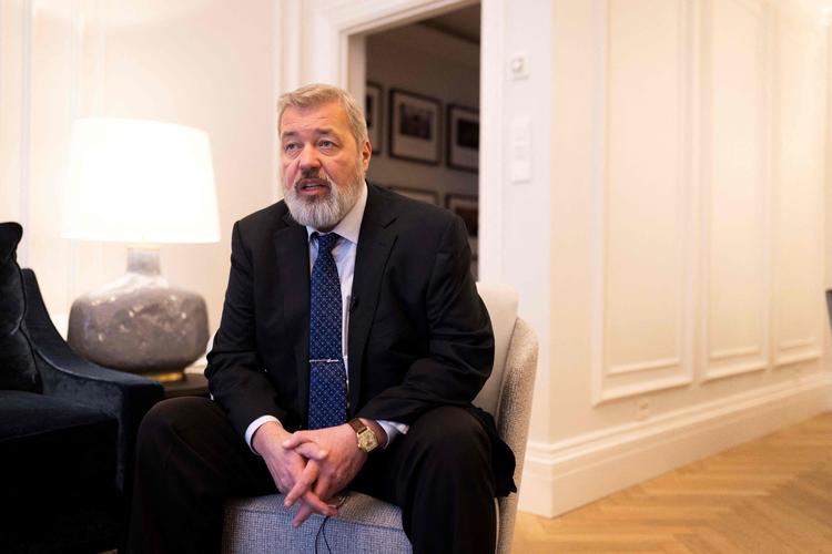 I 2014 modtog avisen Novaja Gaseta Politikens Frihedspris for sin fri og undersøgende journalistik. Foto: Odd Andersen/Ritzau Scanpix