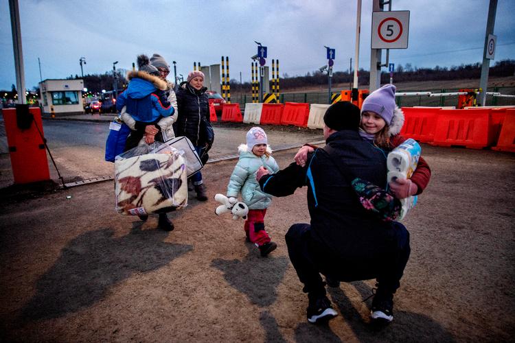 Flere millioner ukrainere er flygtet ud af landet. I Danmark ventes der op mod 100.000 flygtninge, mange af dem børn, som har brug for undervisning. (arkivfoto) Foto: Jacob Ehrbahn