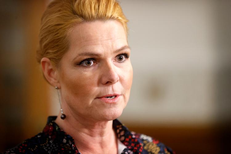 Inger Støjberg under et møde i folketingssalen på Christiansborg. Arkivfoto Jens Dresling