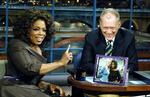 Oprah Winfrey er en af de mange stjerner, som har opdrådt i David Lettermans sene aftentimer show.  Foto: Jeffrey R Staab